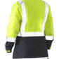 Bisley Women's H Taped Two Tone Hi Vis Rain Jacket - (BJL6966T)