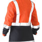 Bisley Women's H Taped Two Tone Hi Vis Rain Jacket - (BJL6966T)