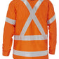 Bisley Apex 185 X Taped Biomotion Hi Vis FR Ripstop Vented Shirt (BS8439XT)