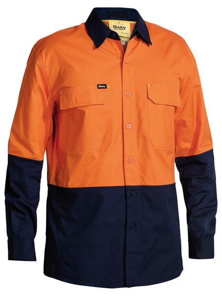 Bisley Hi Vis X Airflow™ Ripstop Shirt-(BS6415)