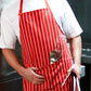 JB's  Bib Striped Apron (5BS)