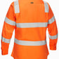 Bisley Women's Taped Biomotion Cool Lightweight Hi Vis Shirt (BL6016T)