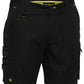 Bisley Flx And Move™ Stretch Denim Zip Cargo Shorts (BSHC1335)