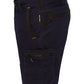 Bisley Flx And Move™ Stretch Denim Zip Cargo Shorts (BSHC1335)