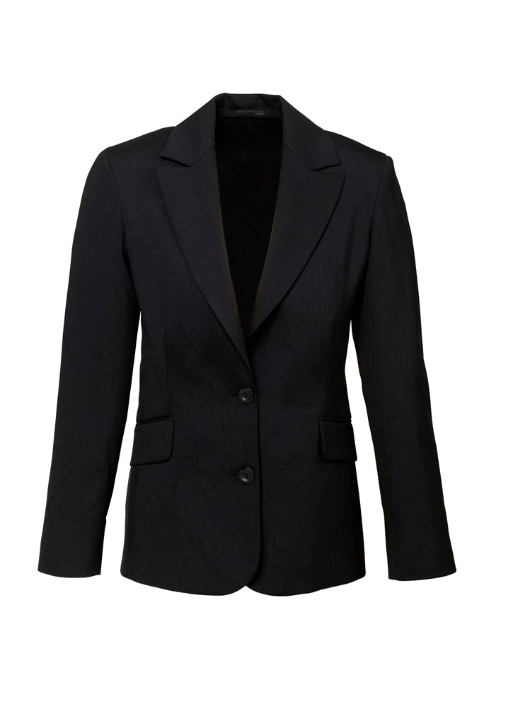 Biz Corporate Comfort Wool Stretch Womens Longline Jacket(64012)