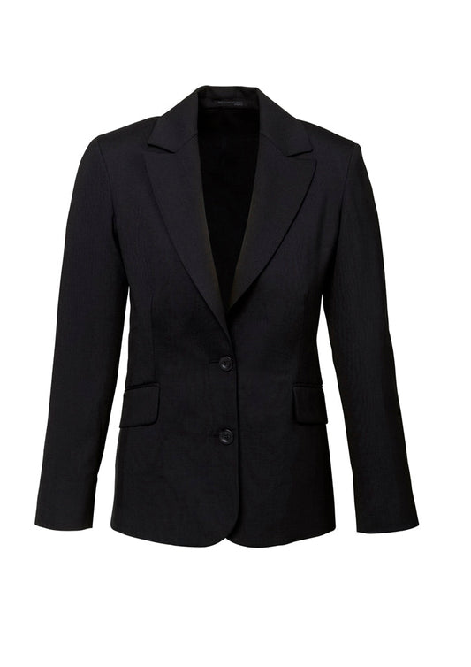 Biz Corporate Comfort Wool Stretch Womens Longline Jacket(64012)