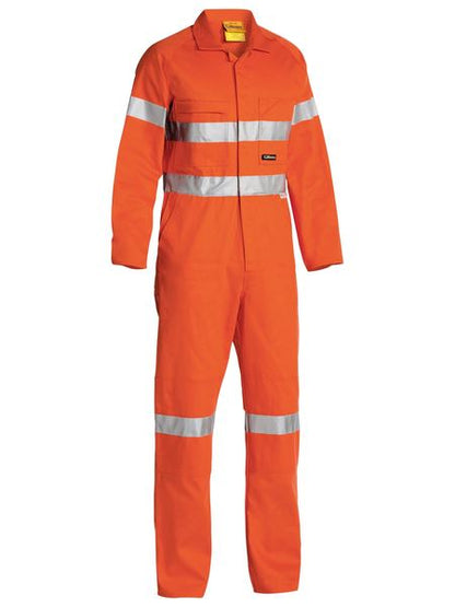 Bisley Hi Vis Coveralls 3m Reflective Tape-(BC607T8)