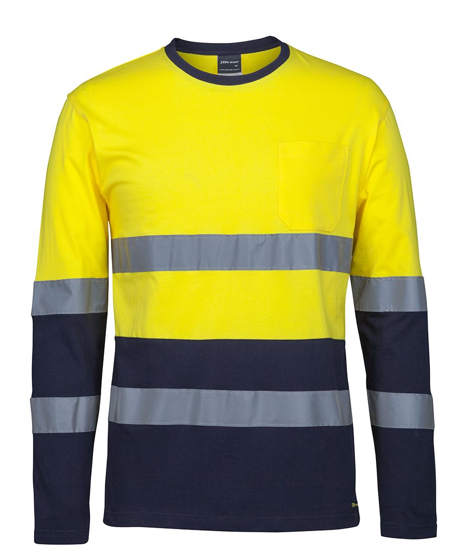 Jb's D+N L/S Crew Neck Cotton T-Shirt (6DNTN)