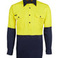 JB's Hi Vis L/S 190g Close Front Shirt (6HVCF)