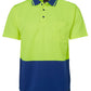 JB's Adults Hi Vis  Non Cuff Traditional Polo 2nd Color (6HVNC)