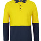 JB's Hi Vis L/S Cotton Pique Trad Polo (6HVQL)
