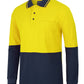JB's Hi Vis L/S Cotton Pique Trad Polo (6HVQL)
