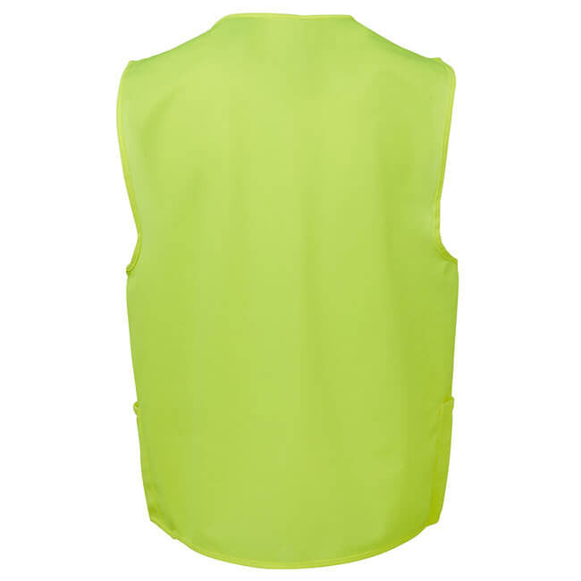 JB'S HI VIS Zip Safety Vest (6HVSZ)