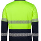 JB'S Hi Vis ½ Zip Segmented Tape Fleece (6HZS)