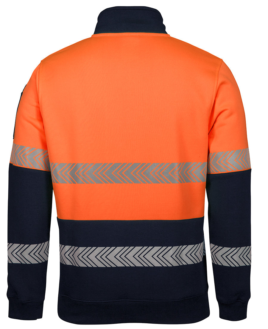 JB'S Hi Vis ½ Zip Segmented Tape Fleece (6HZS)