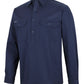 JB'S Hi Vis Close Front L/S 150G Work Shirt (6WLCF)