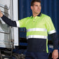 Jb's Hi Vis L/s (d+n) Cotton Back Polo - Adults (6HMCB)