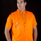 JB'S HI VIS Zip Safety Vest (6HVSZ)