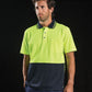 JB's Hi Vis Non Cuff S/S Cotton Back (6NCCS)
