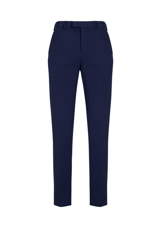 Biz Corporate Mens Siena Slim Fit Flat Front Pant Stout (70716S)