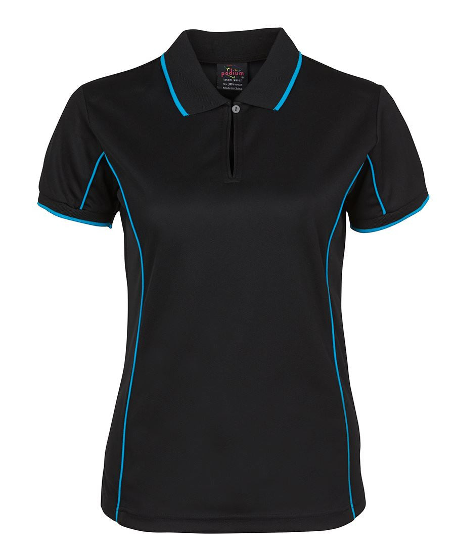 JB's Podium Ladies Piping Polo  (3rd  4 colour)-(7LPI)