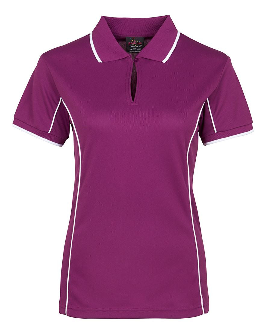JB's Podium Ladies Piping Polo 2nd (10 Color ) (7LPI)