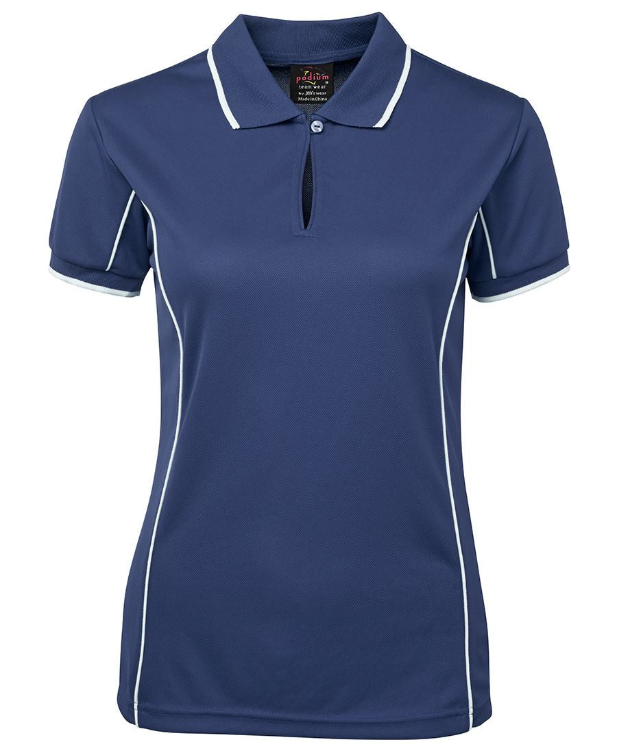 JB's Podium Ladies Piping Polo 2nd (10 Color ) (7LPI)
