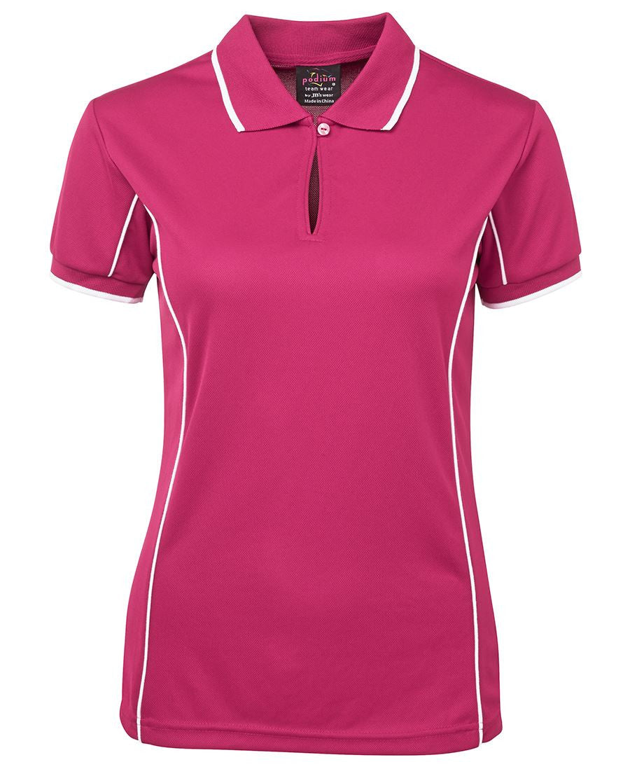 JB's Podium Ladies Piping Polo 2nd (10 Color ) (7LPI)