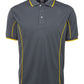 JB's Adults Podium Short Sleeve Piping Polo 3rd (5 Colour) (7PIP)