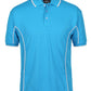 JB's Adults Podium Short Sleeve Piping Polo 3rd (5 Colour) (7PIP)
