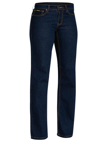Bisley Ladies Denim Stretch Jeans-(BPL6712)
