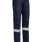 Bisley Ladies Drill Pant 3m Reflective Tape-(BPL6007T)