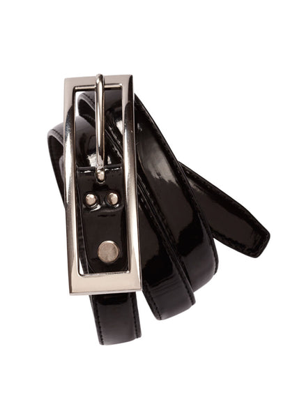 Biz Collection Womens Semi-Patent Belt (BB10920)