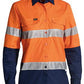Bisley Womens 3m Taped Hi Vis X Airflow™ Ripstop Shirt-(BL6415T)