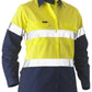 Bisley Women's Taped Two Tone Hi Vis Recycled Drill Shirt (BL6996T)