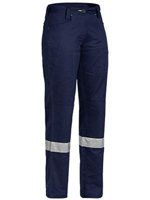 Bisley Womens 3m Taped X Airflowâ„¢ Ripstop Vented Work Pant-(BPL6474T)