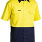 Bisley 2 Tone Cool Lightweight Drill Shirt - Short Sleeve-(BS1895)
