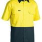 Bisley 2 Tone Cool Lightweight Drill Shirt - Short Sleeve-(BS1895)