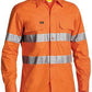 Bisley 3m Taped Hi Vis X Airflow™ Ripstop Shirt - Long Sleeve-(BS6416T)