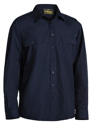 Bisley Permanent Press Shirt - Long Sleeve-(BS6526)