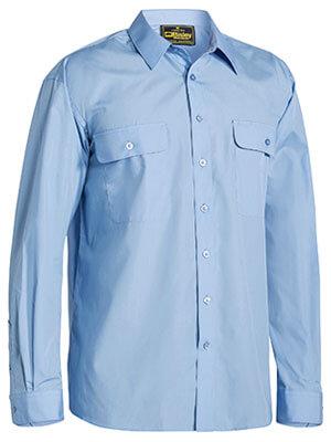 Bisley Permanent Press Shirt - Long Sleeve-(BS6526)