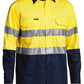 Bisley Men's 3M Taped Cool Hi Vis Light Weight Shirt-(BS6696T)