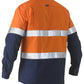 Bisley Taped Two Tone Hi Vis Recycled Drill Shirt (BS6996T)
