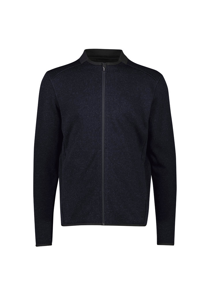 Biz Care Mens Nova Zip Front Jumper-(CO342MJ)