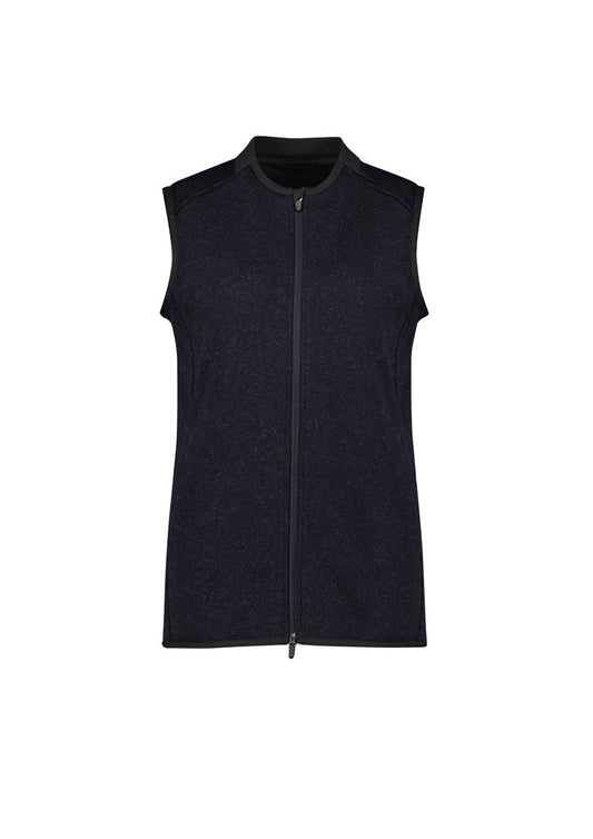 Biz Care Womens Nova Zip Front Vest (CO343LV)