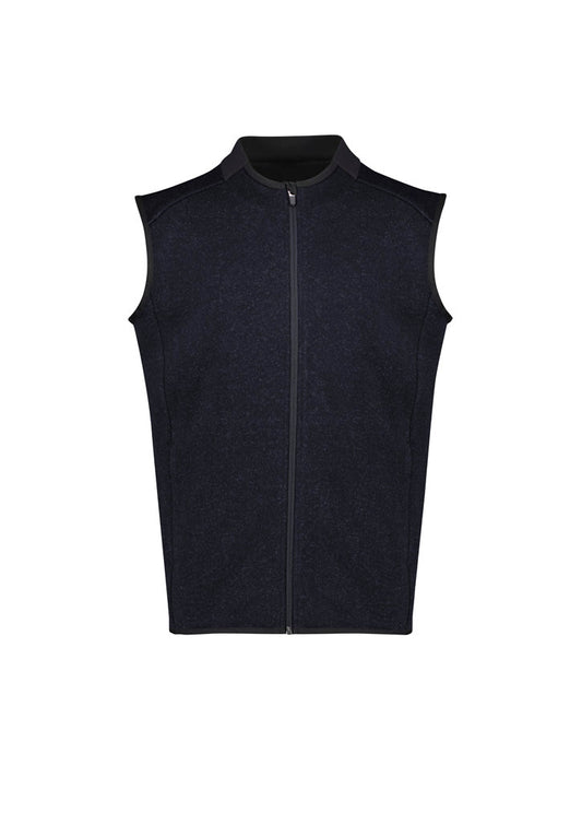 Biz Care Mens Nova Zip Front Vest (CO343MV)