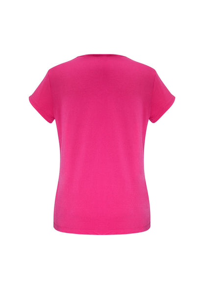 Biz Collection Womens Lana S/S Top-(K819LS)