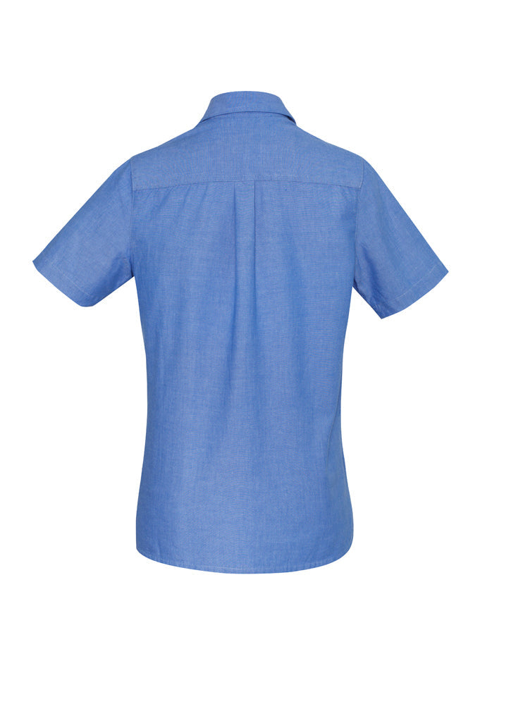 Biz Collection Womens Chambray S/S Shirt (LB6200)