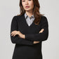 Biz Collection Womens V-Neck Knit Pullover (LP3506)