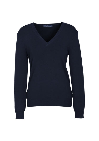 Biz Collection Womens V-Neck Knit Pullover (LP3506)